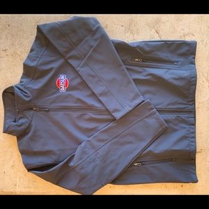 Datsun Mens Large Full Zip Fleece lined Jacket